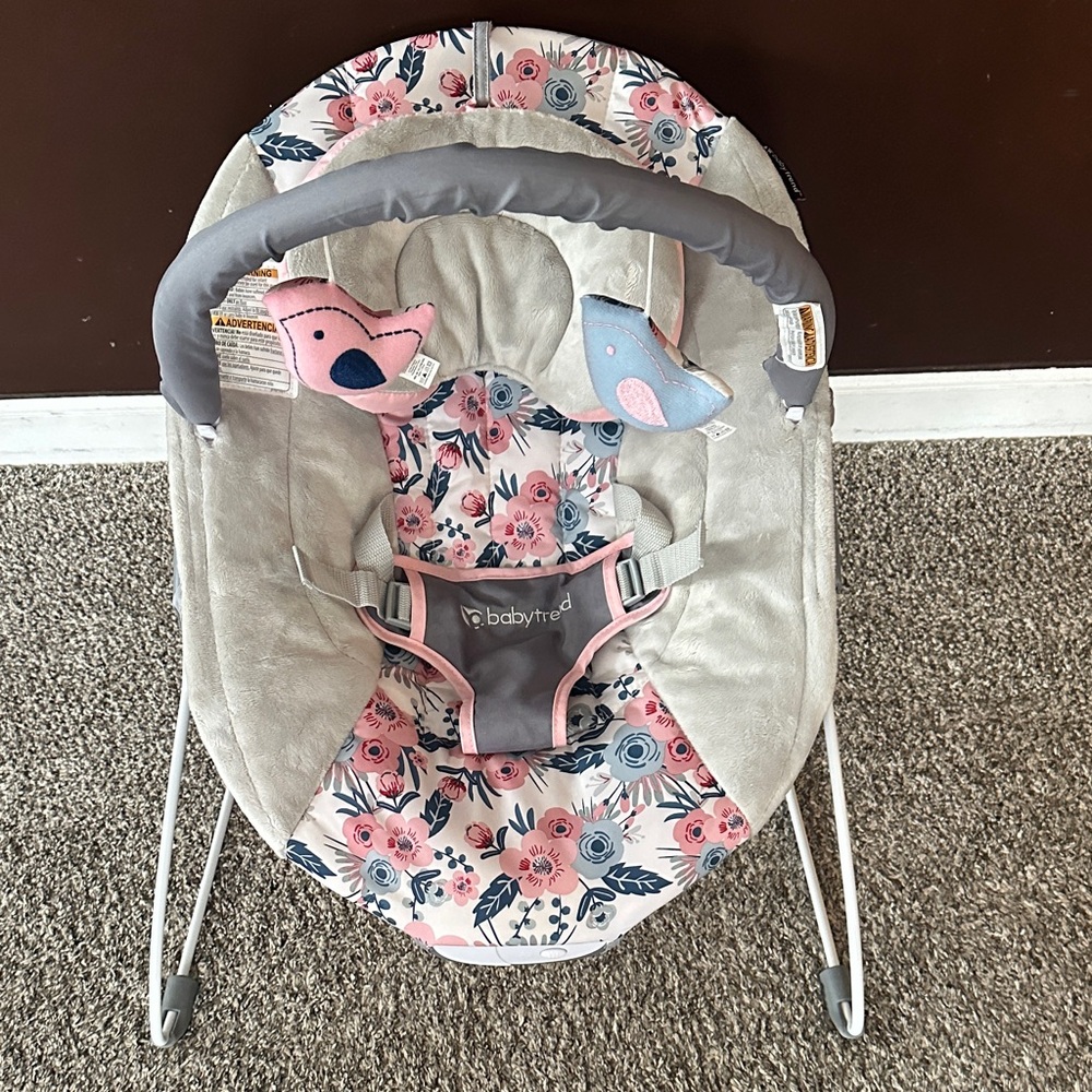 Smart Steps Trend EZ Bouncer, Bluebell